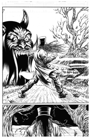Rob Zombie Comic Book Interior Page 